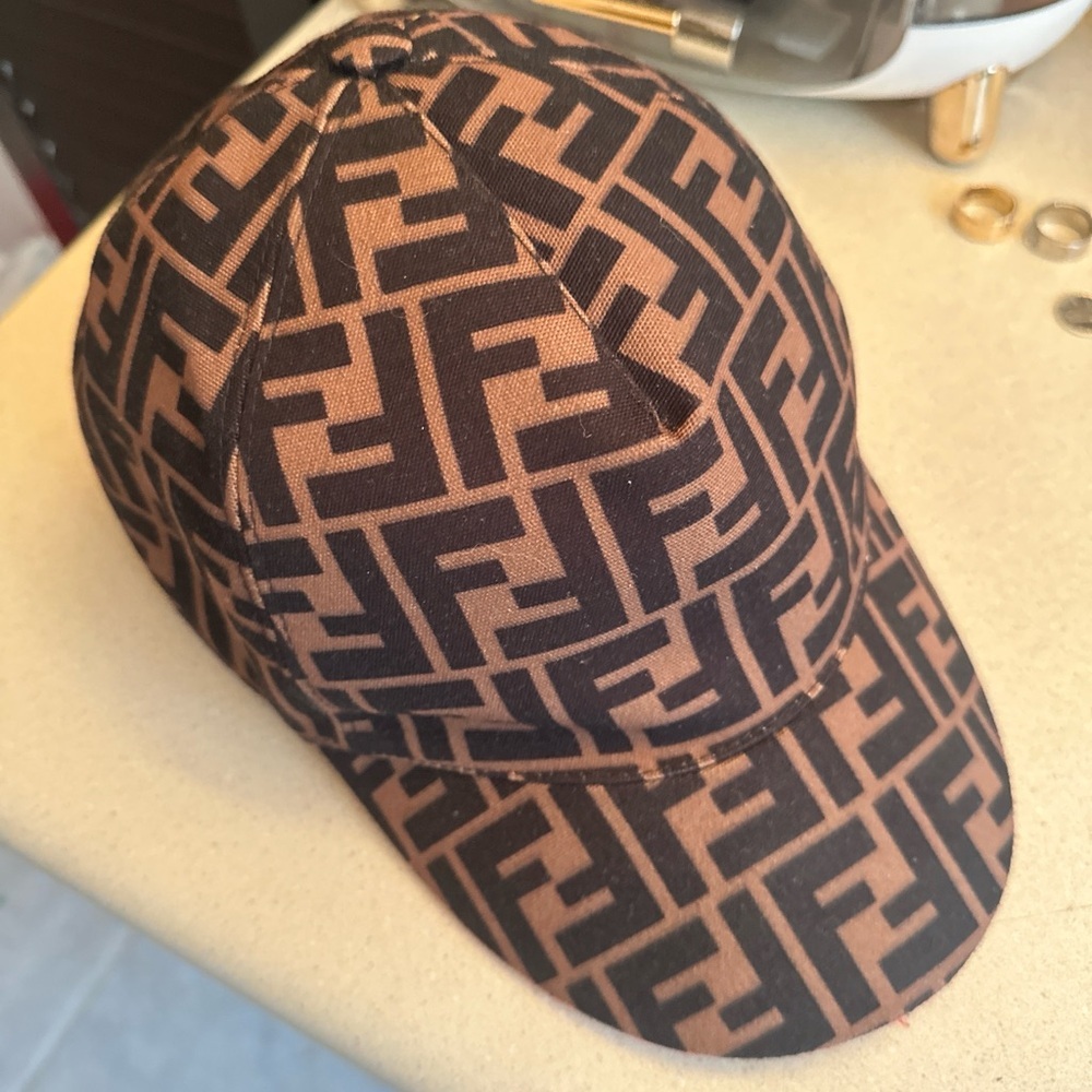 FENDI
Brown Zucca FF Baseball Hat - Picture 4 of 11